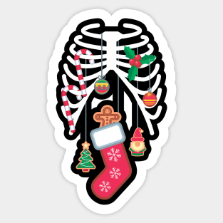 Christmas Thanksgiving Dinner After Halloween - Holidays Sticker